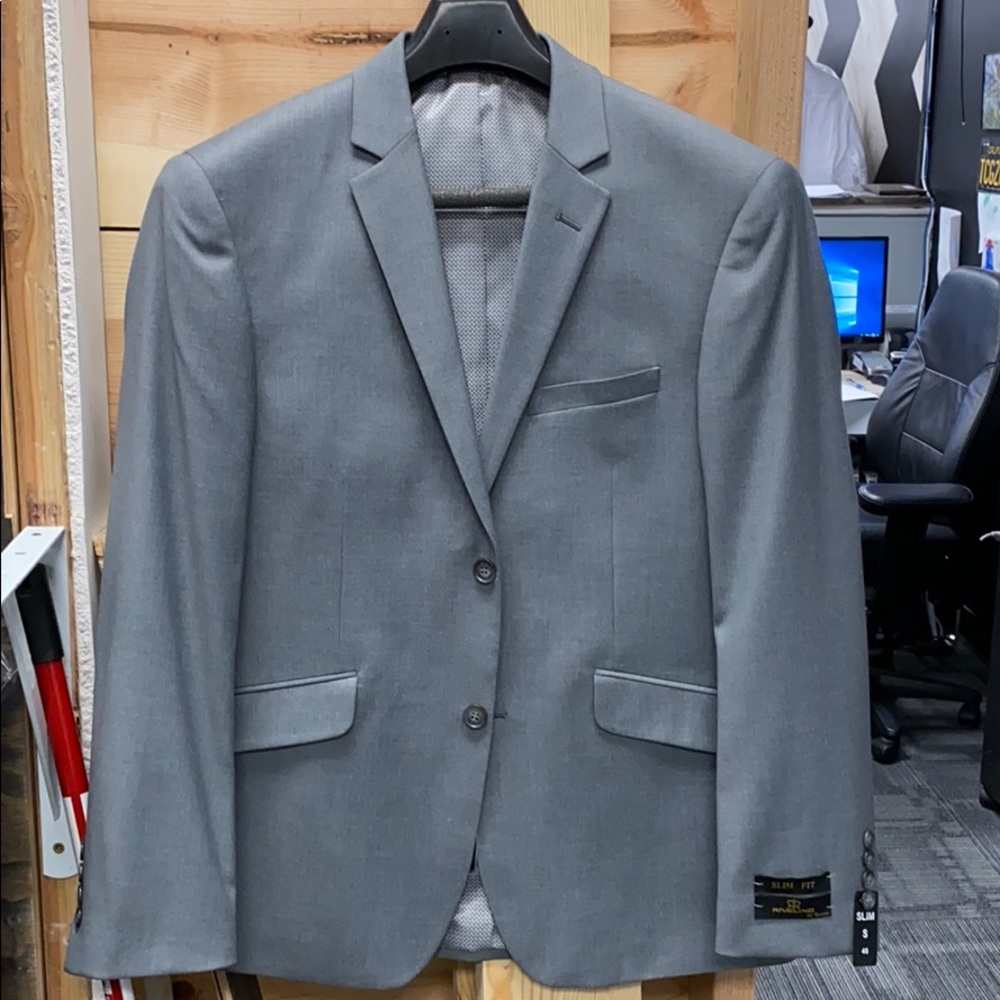Light gray blazer